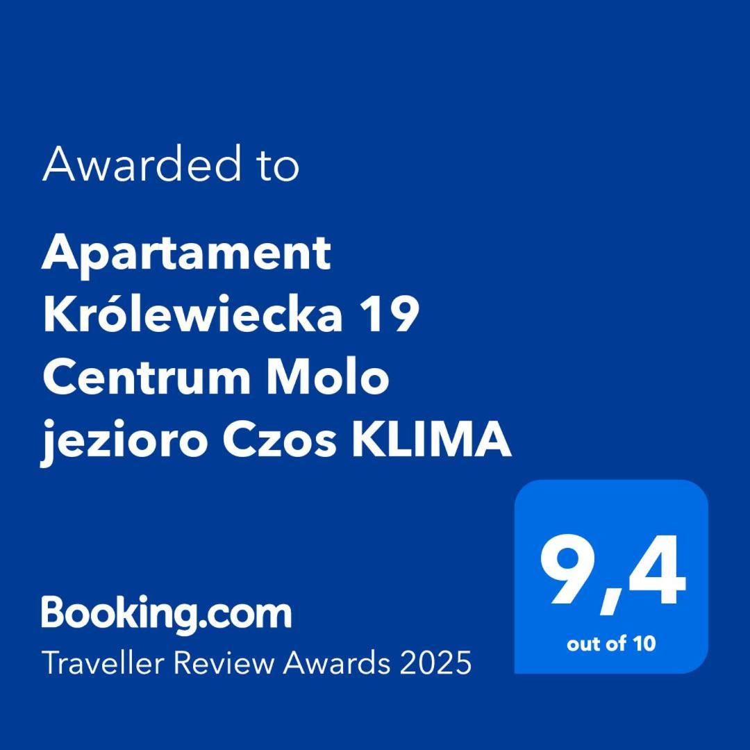 Apartament Krolewiecka 19 Centrum Molo Jezioro Czos Klima Mrągowo Kültér fotó